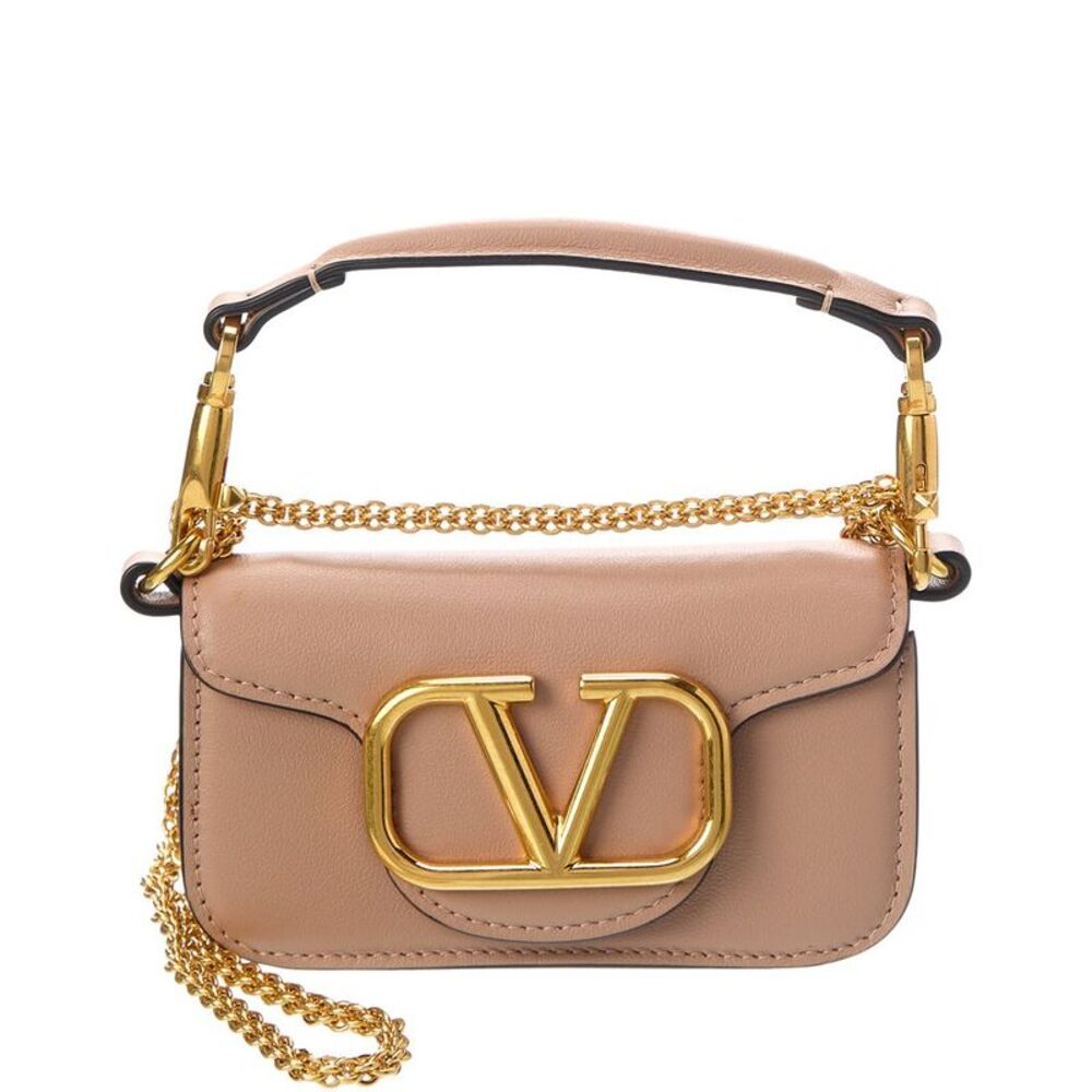 Valentino Vlogo Loco Micro Leather Shoulder Bag